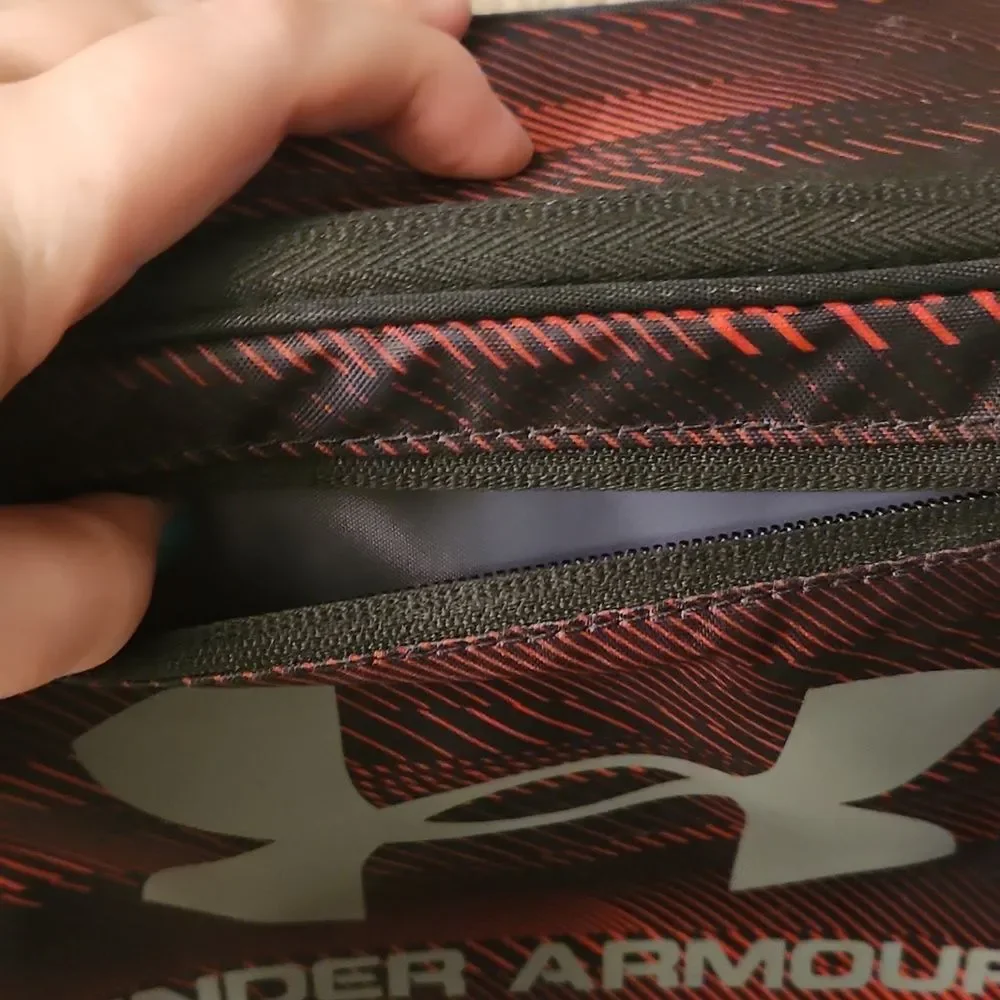 Under Armour Red & Black Lunch Bag w/ Insignia